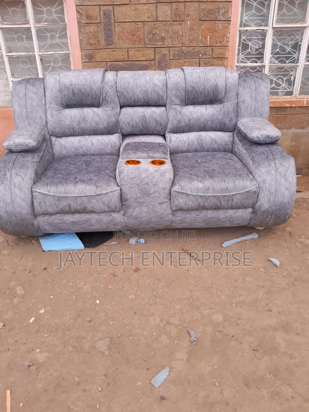 Modern Semi-Recliner 2 Seater