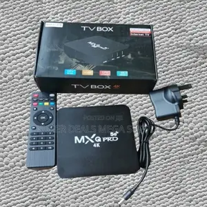 MXQ Pro 5g Android Tv Box With Dual Band Wifi and Ethernet Port