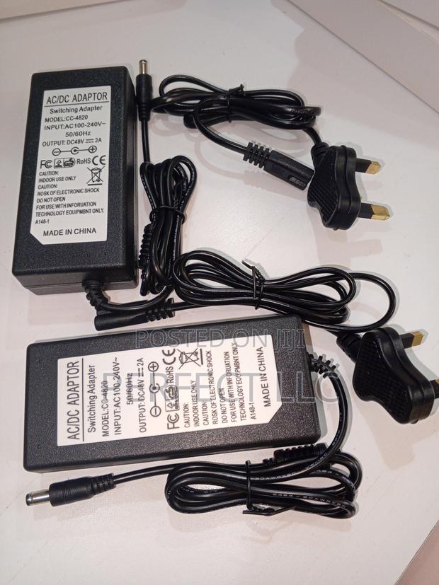 Ac/Dc Power Supply Adapter 48v 2a Converter Adaptor 100-240v 50/60hz
