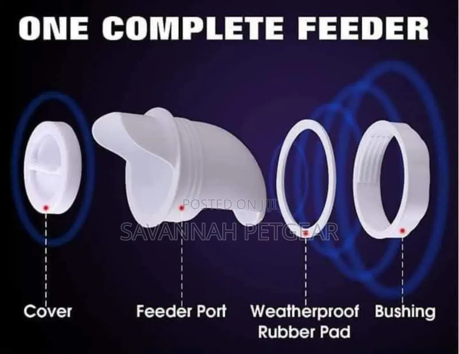 New Poultry Pro Feeder Diy Port PVC Gravity Fed Chicken Feeder