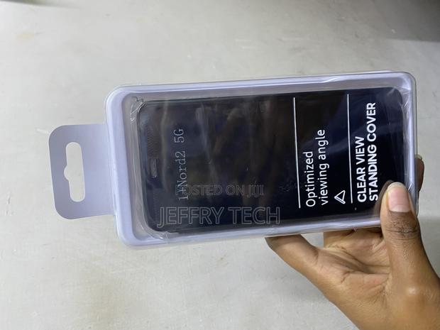 Polycar Mirror Clear View Flip Cover for Oneplus Nord 2 5g