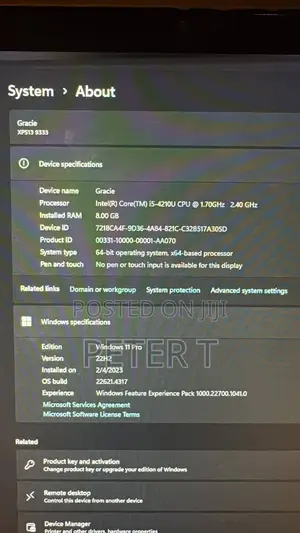Laptop Dell XPS 13 (9333) 8GB Intel Core i5 SSD 256GB