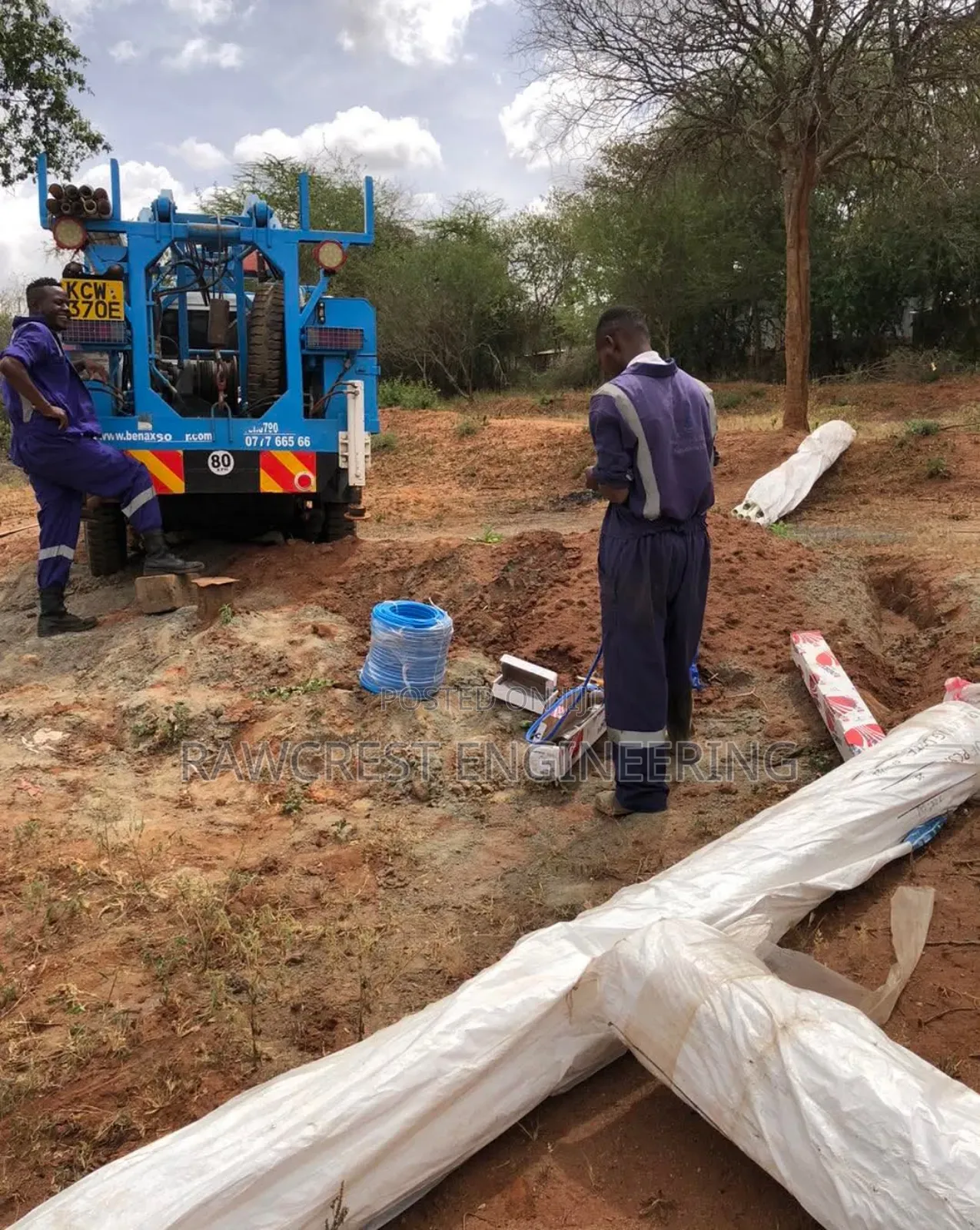 Water Pump Installation And Equipping