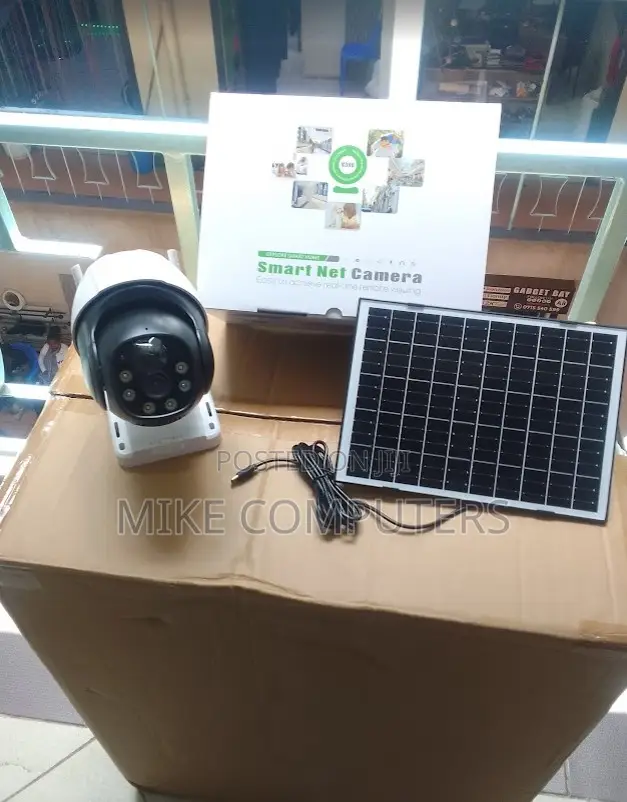 Solar Panel Cam PTZ 2mp Hd V380 V380 4g Solar Camera