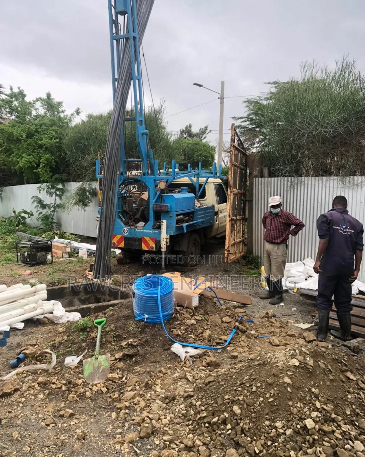 Borehole Equipping Service
