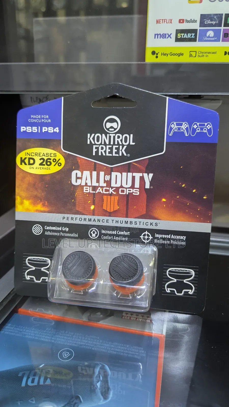 Kontrolfreek FPS Freek Galaxy Purple for Ps4 and Ps5|