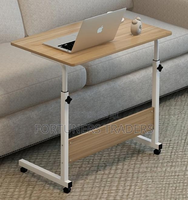 Portable Bedside Laptop Table With Wheels - main view