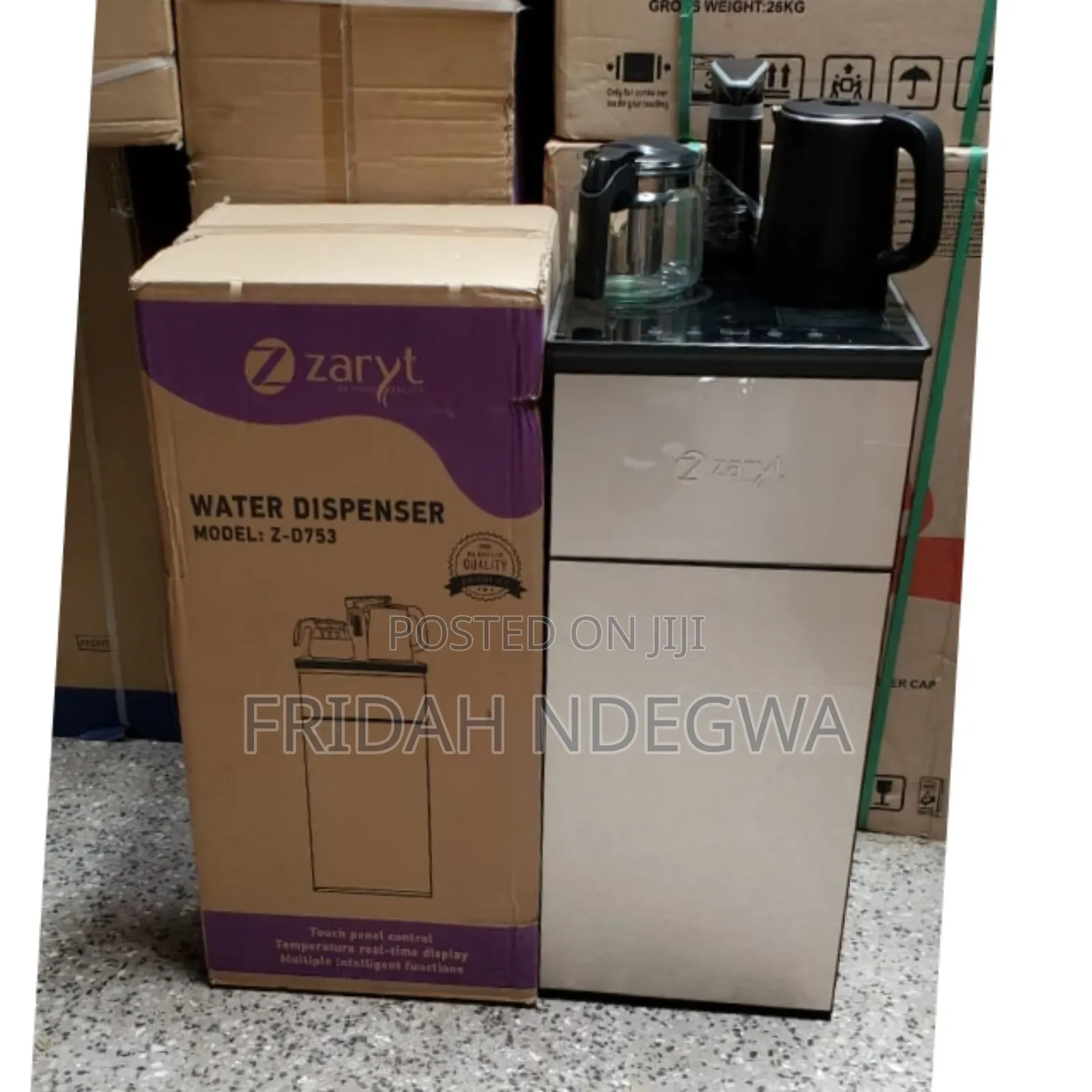 Zaryt A1 Hot and Norma Bottom Load Dispenser