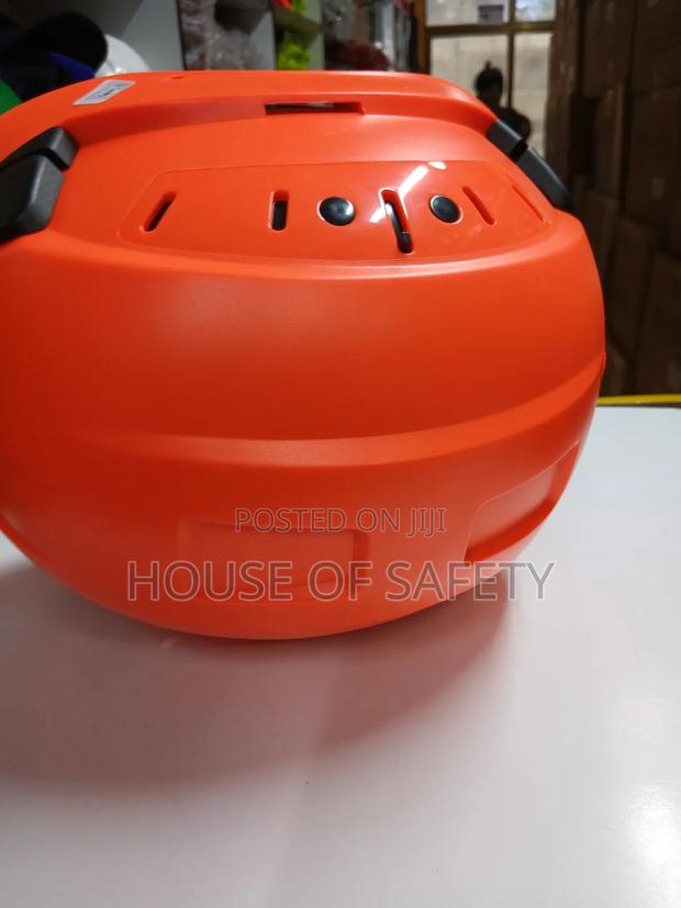 Chaint Straps Helmets In Orange - thumbnail 3