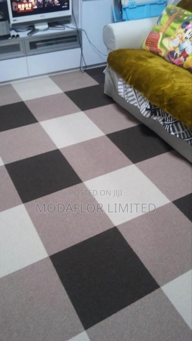 Premium Office Carpet Tiles – Elegant Durable Flooring Solution - main view