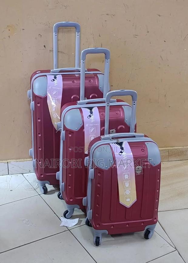 3 in 1 Fibre Suitcase - thumbnail 3