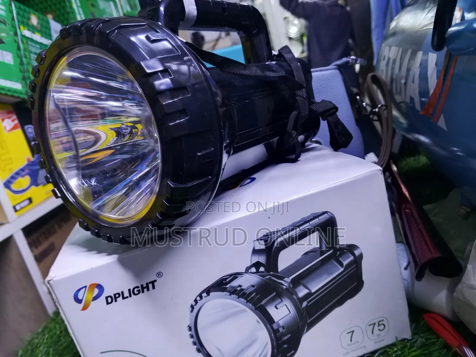 Dplight 75w Rechargeable Light Portable Flashlight Touch