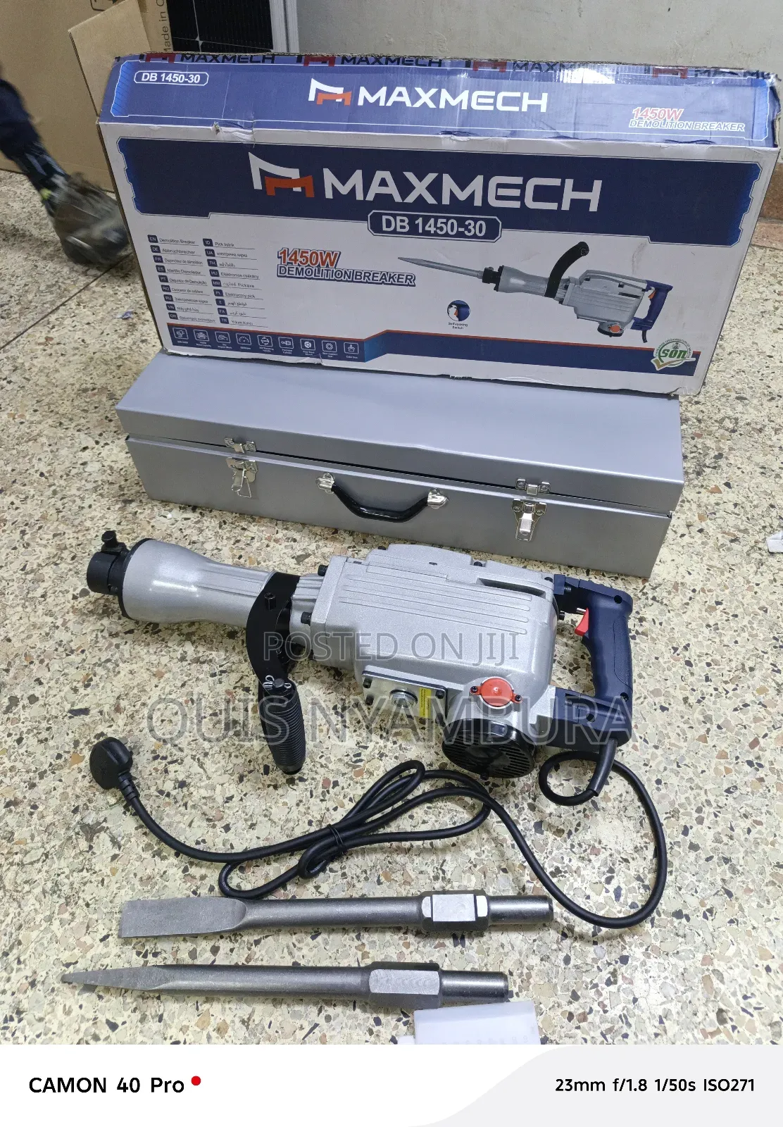 Electric Demolition Hammer/ Maxmech Jack Demolisher Breaker