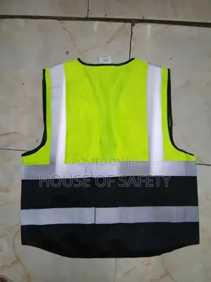 Green Black Vest Jacket