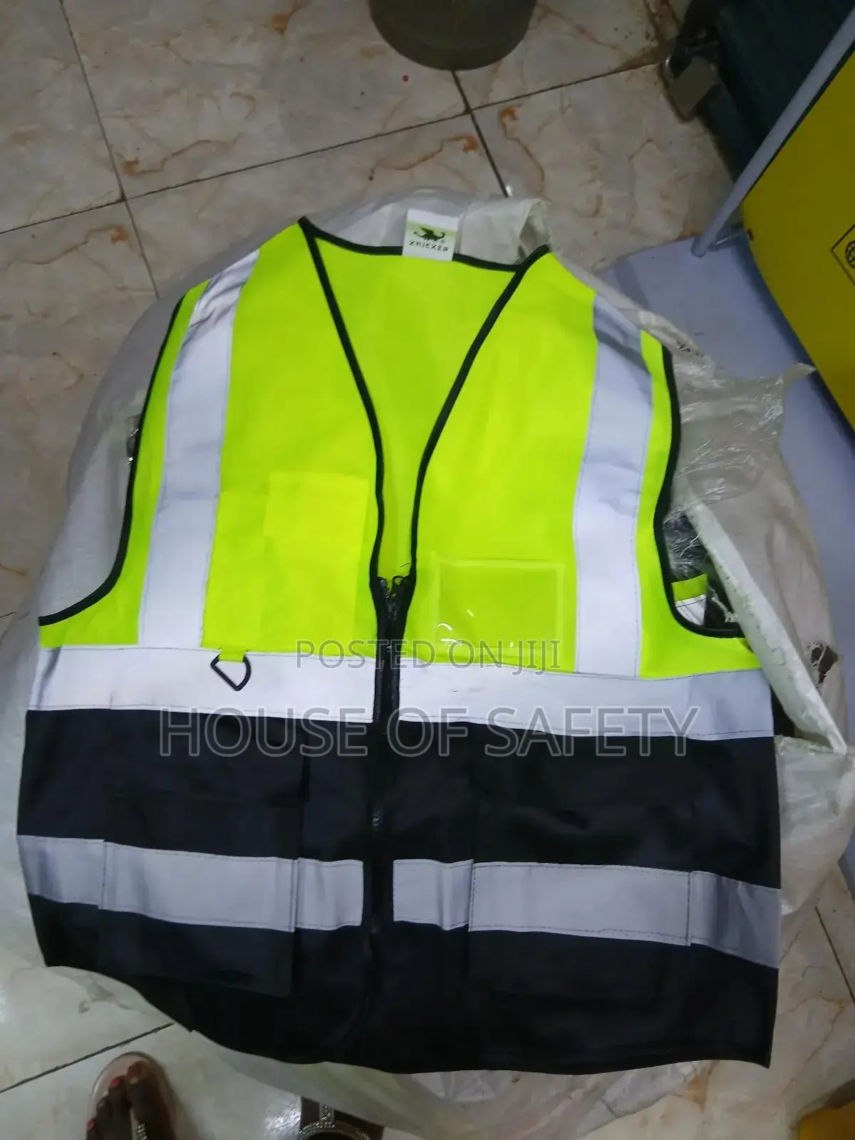 Green Black And Grey Reflector Strap