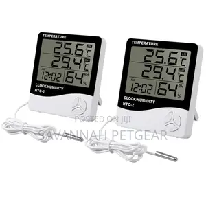 HTC-2 Indoor - Outdoor Temperature Humidity Meter With Probe