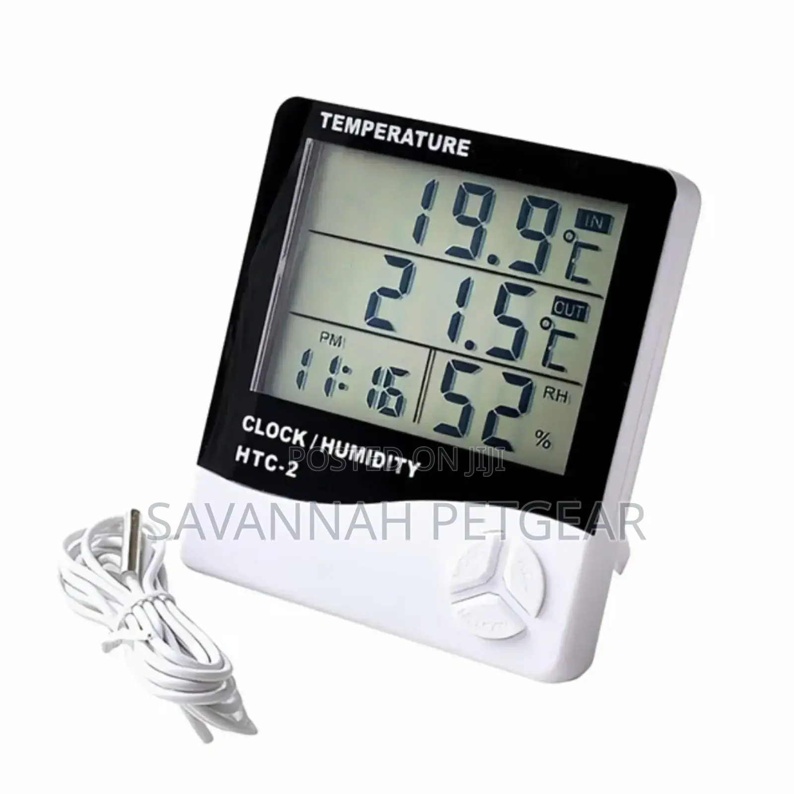 HTC-2 Indoor - Outdoor Temperature Humidity Meter With Probe