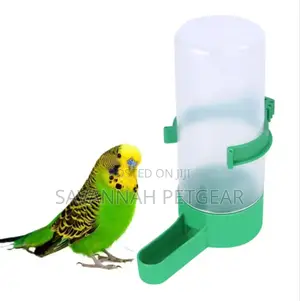 Parrot Budgies Water Drinking Bowl Automatic Dispenser Feeder
