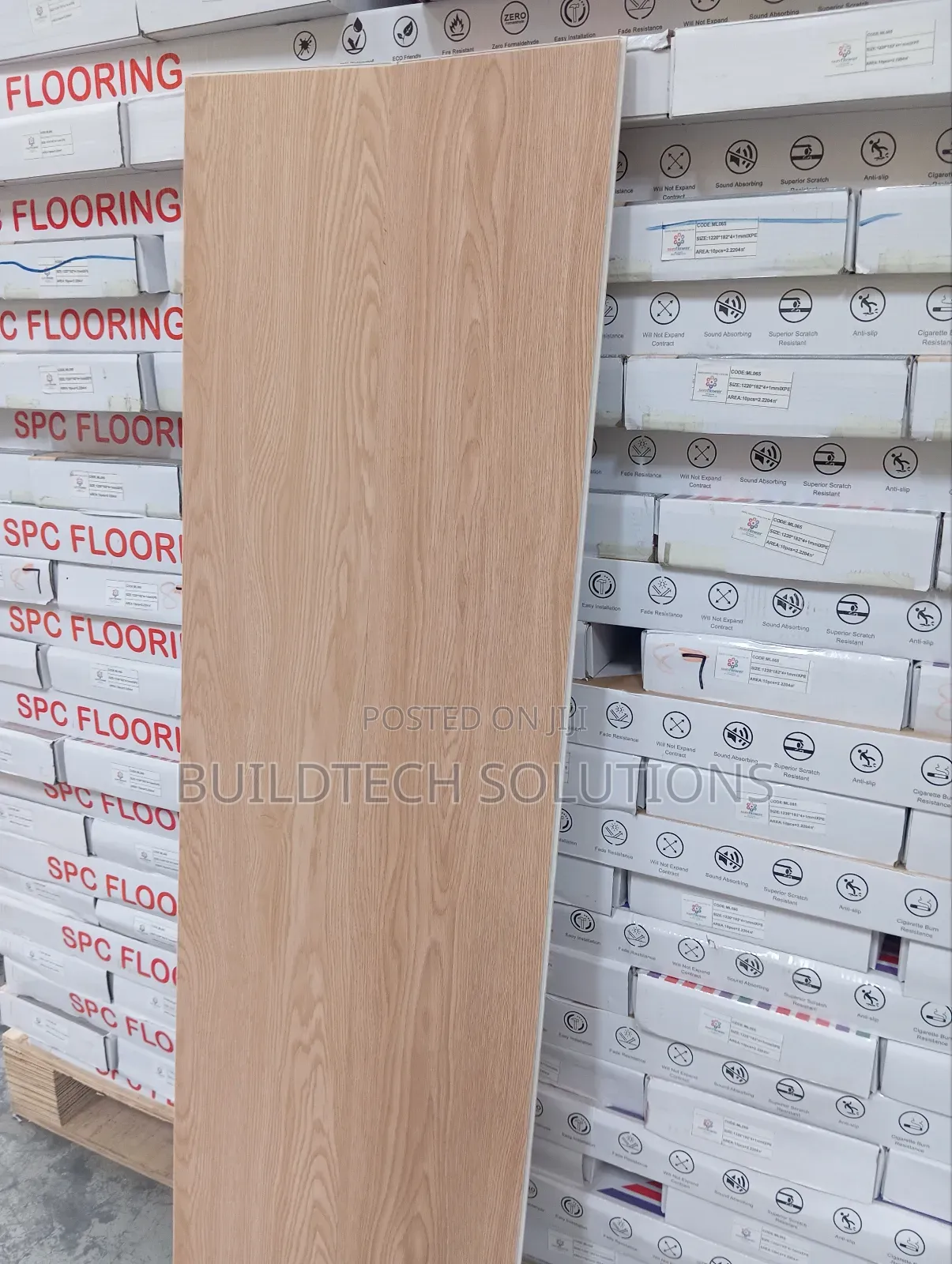 SPC Wooden Finishing Flooring