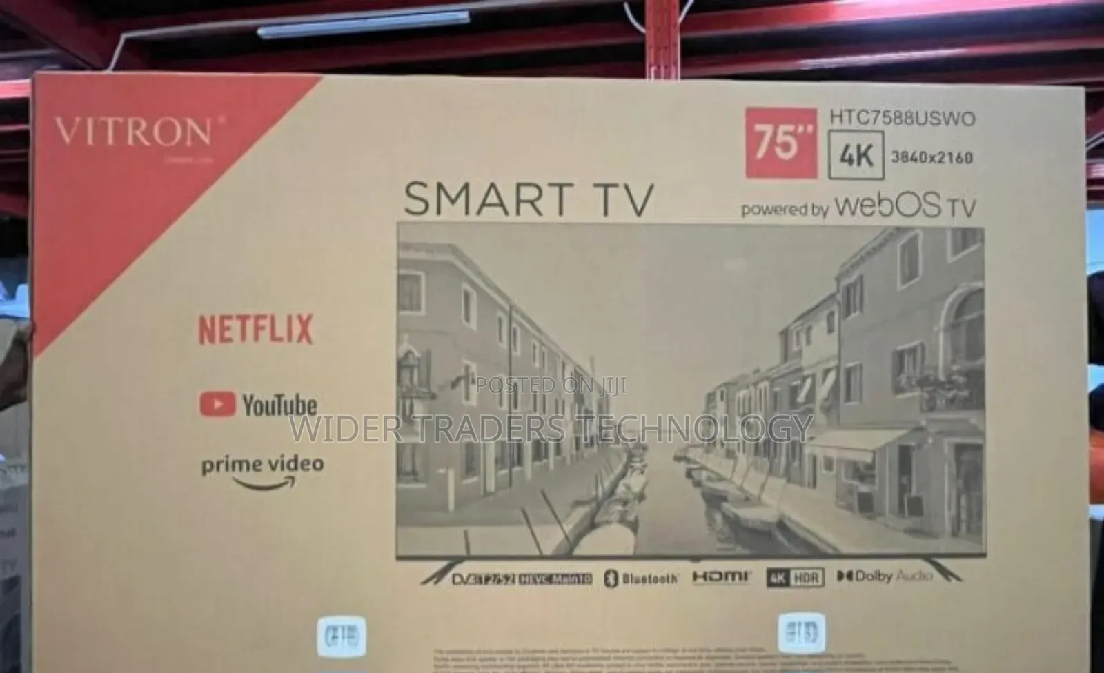 Vitron 75-Inch Smart Uhd Tv, Model Htc7588uswo