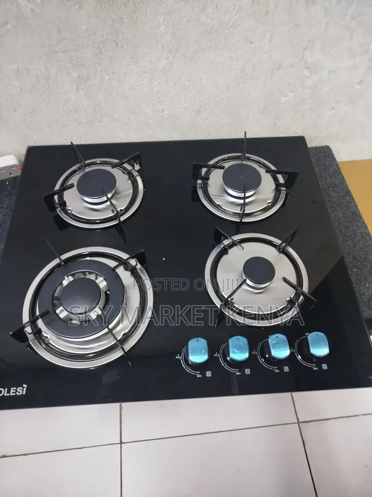 Brand New Bolesi Inbuilt Hob 60cm 4 Gas