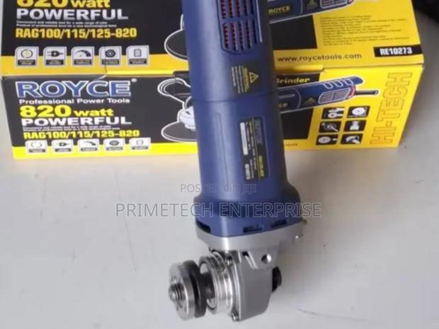 Original Royce Powerful Grinder With Cutting Disc and Guard - main view