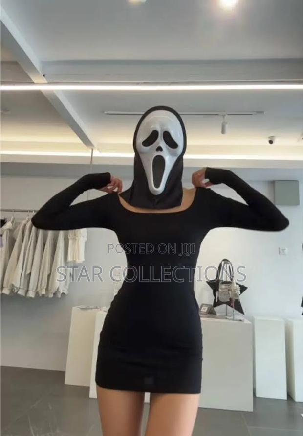 High Quality Spooky Ghost Mask - thumbnail 3