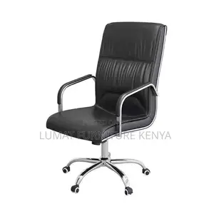 Executive Leather Office Swivel Seat