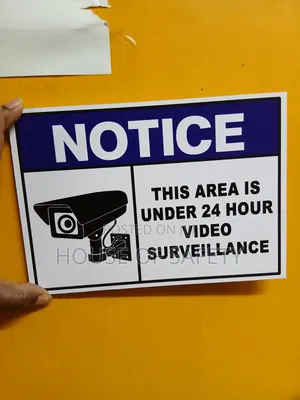 Notice Signages A5
