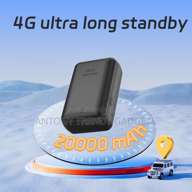4g Magnetic Car Tracker With App Control & Long Battery Life