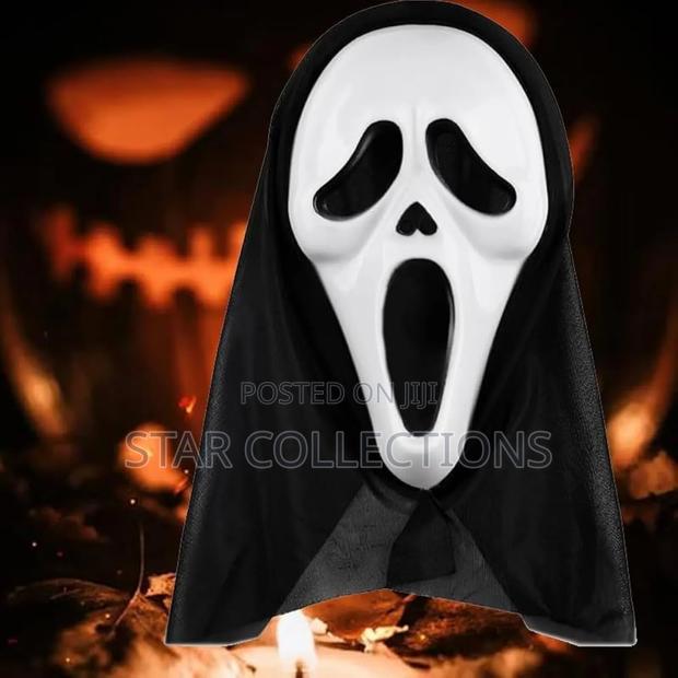 High Quality Spooky Ghost Mask - thumbnail 4