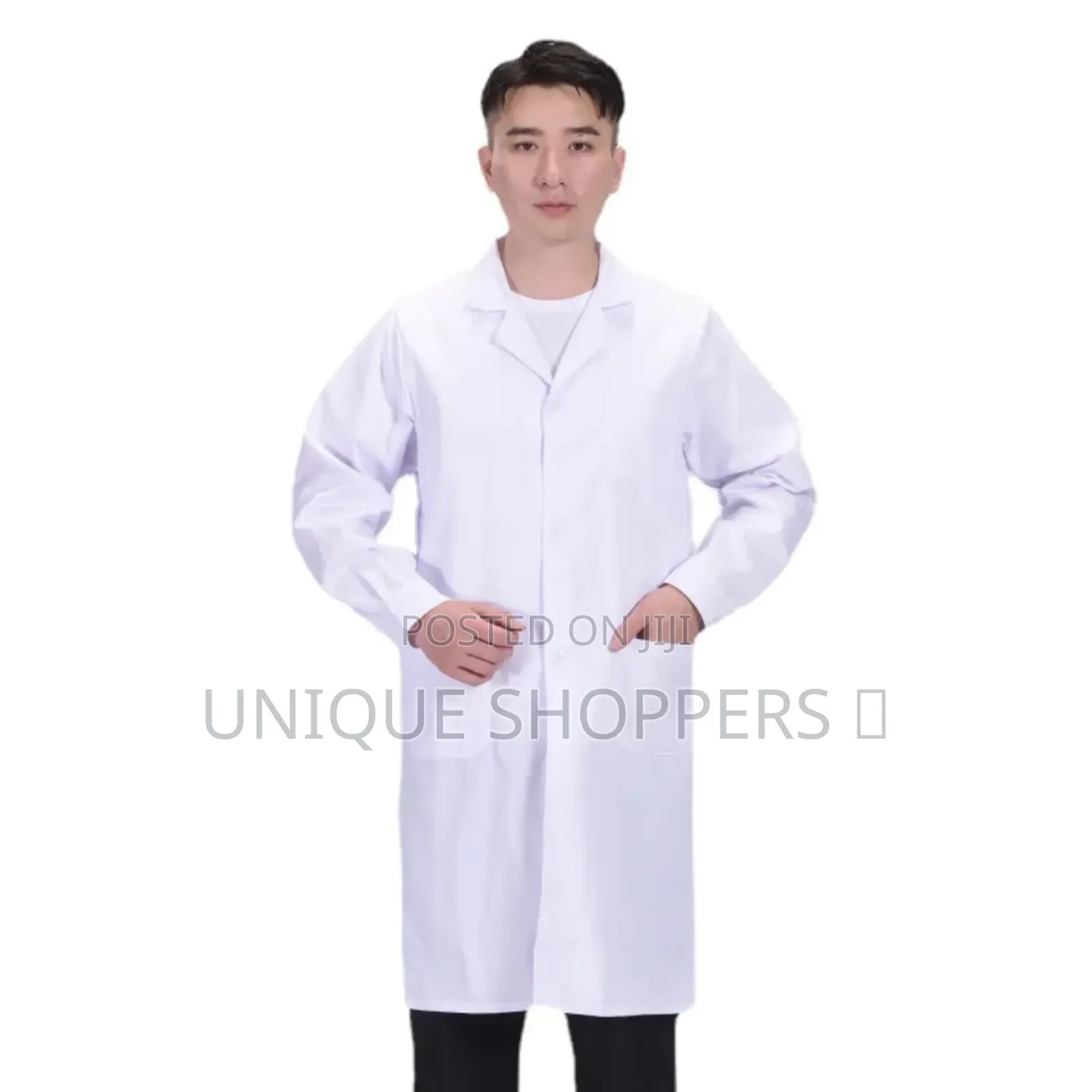 Long Sleeved White Lab Coat