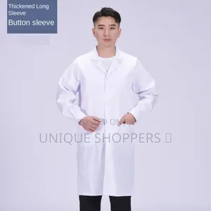 Long Sleeved White Lab Coat