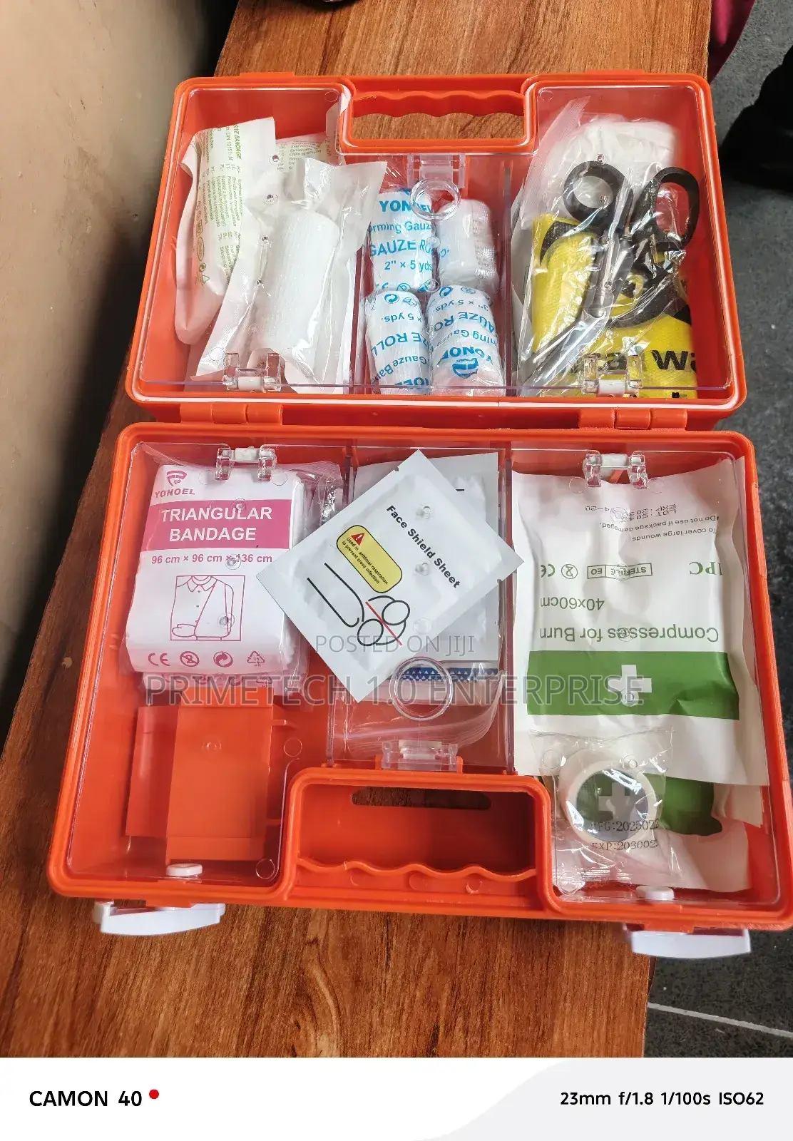 Comprehensive First Aid Kit-Durable Emergency Medical Box With Supplie