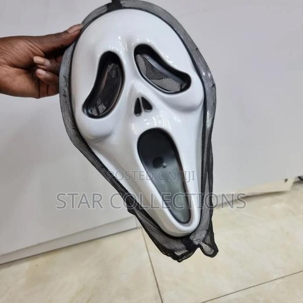 Spooky Ghost Halloween Mask - main view