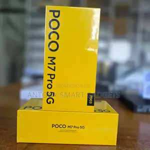 New Xiaomi Poco M7 Pro 5G 256 GB Black