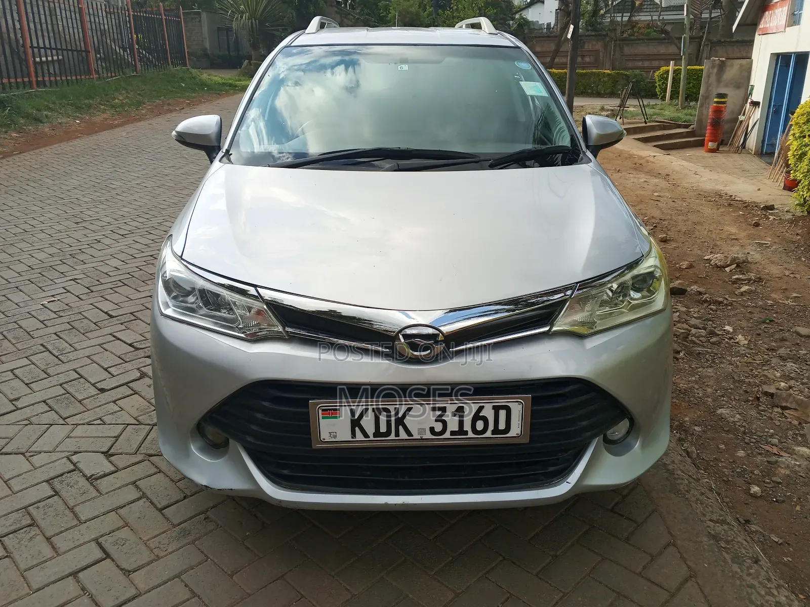 Toyota Corolla Fielder 2015 Silver