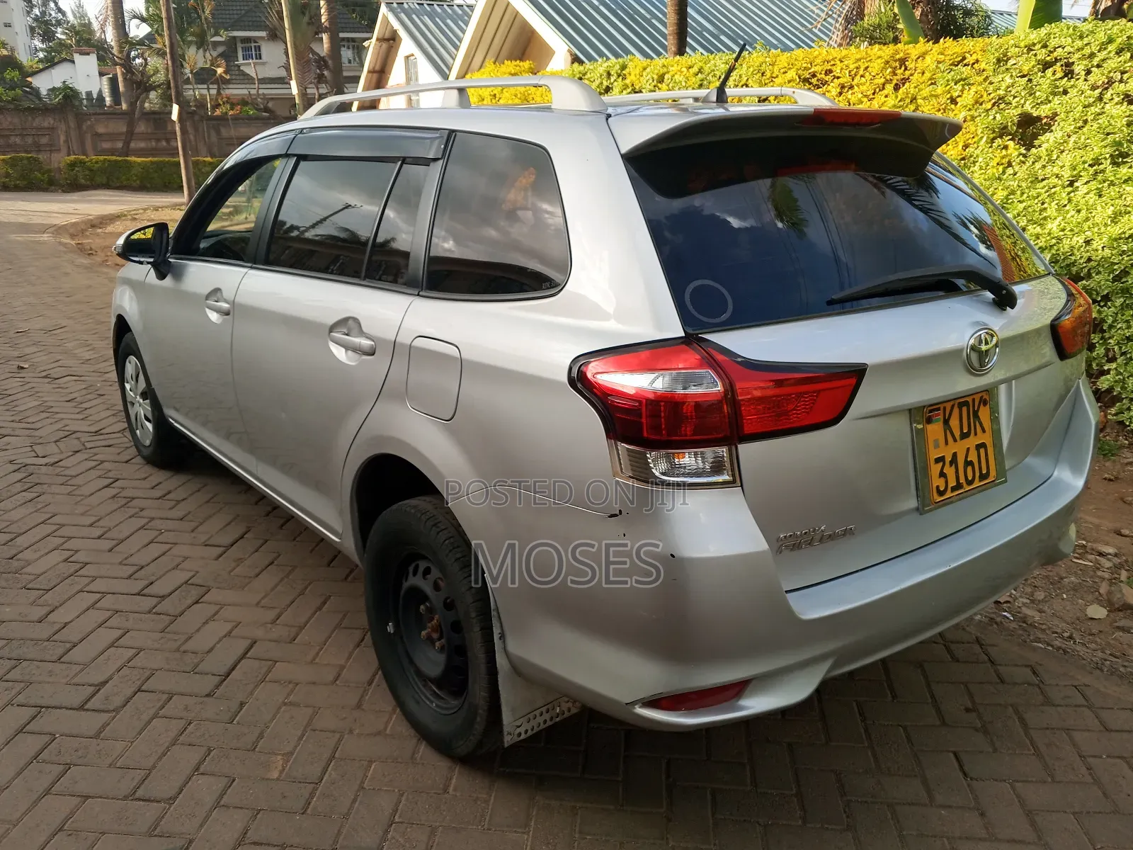 Toyota Corolla Fielder 2015 Silver