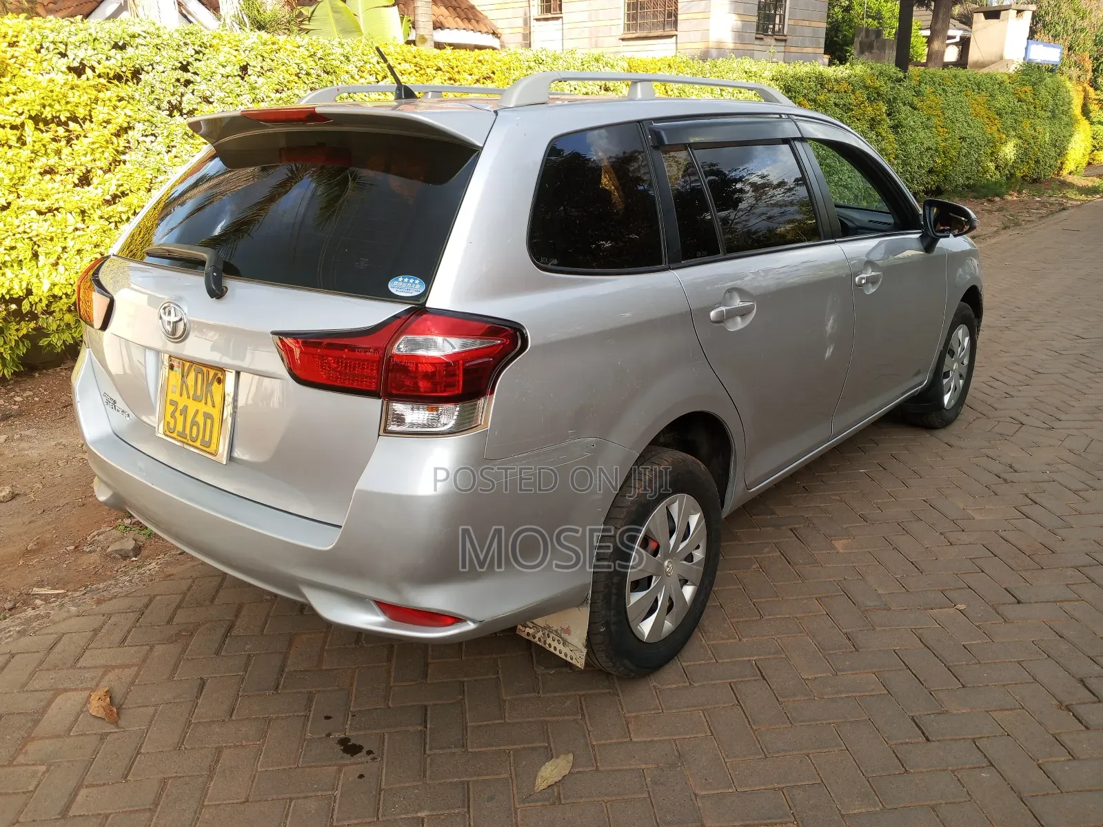 Toyota Corolla Fielder 2015 Silver
