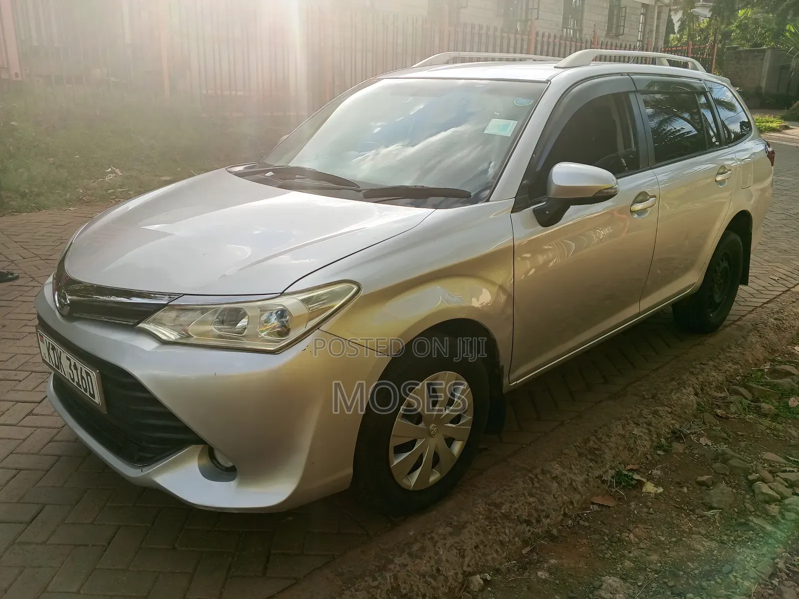 Toyota Corolla Fielder 2015 Silver