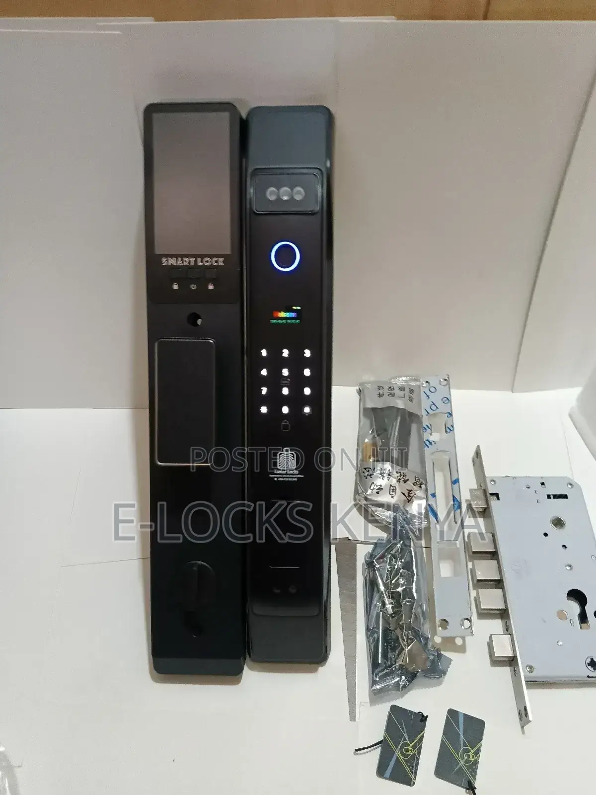 3d Face Recognition Electric Panel Smart Lock Home Kit Smart Door Lock