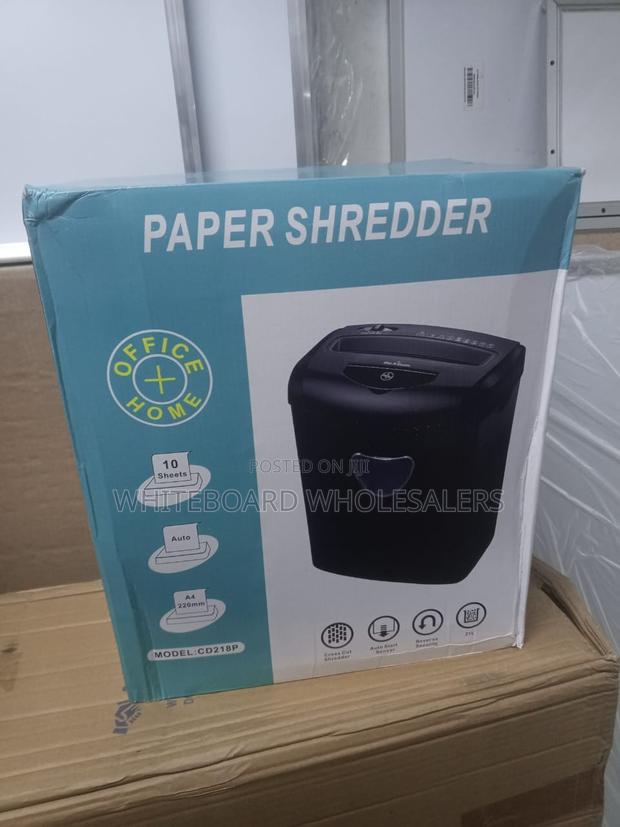10-Sheet Cross-Cut Paper Shredder - thumbnail 2