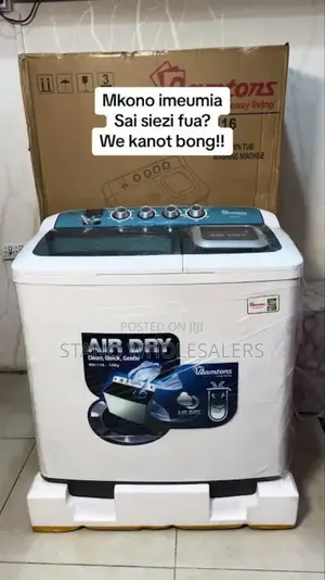 Model Rw 116 - Ramtons 10kgs Washing Machine