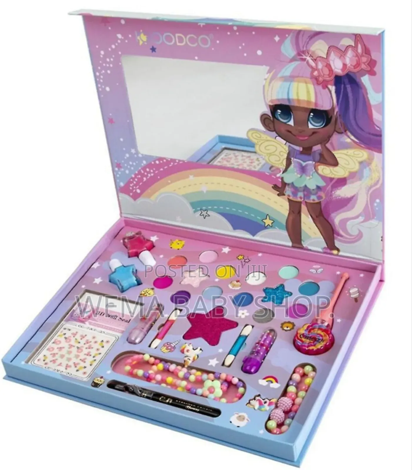 29-in-1 Real Non-Toxic Washable Kids Makeup Kit.