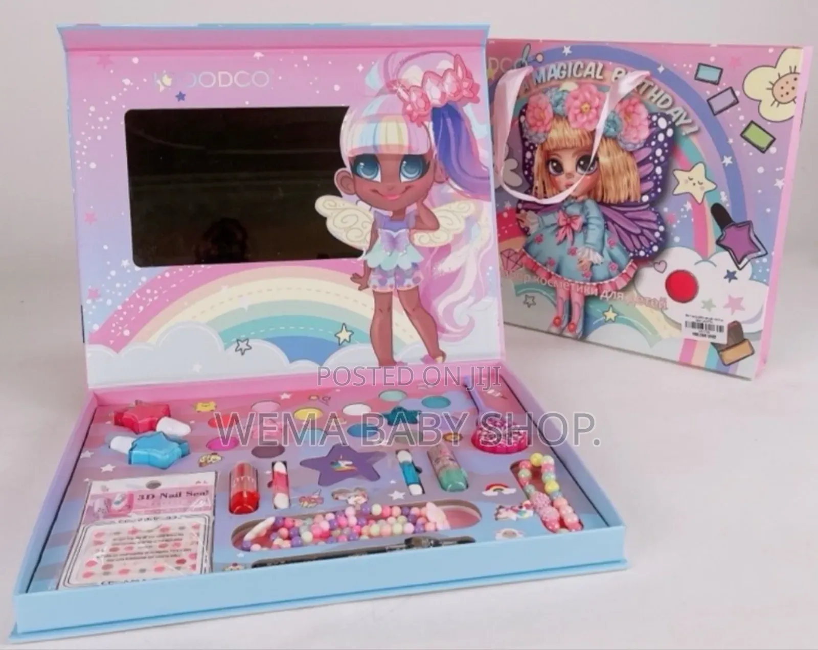 29-in-1 Real Non-Toxic Washable Kids Makeup Kit.