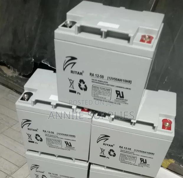 50ah Ritar Battery - main view