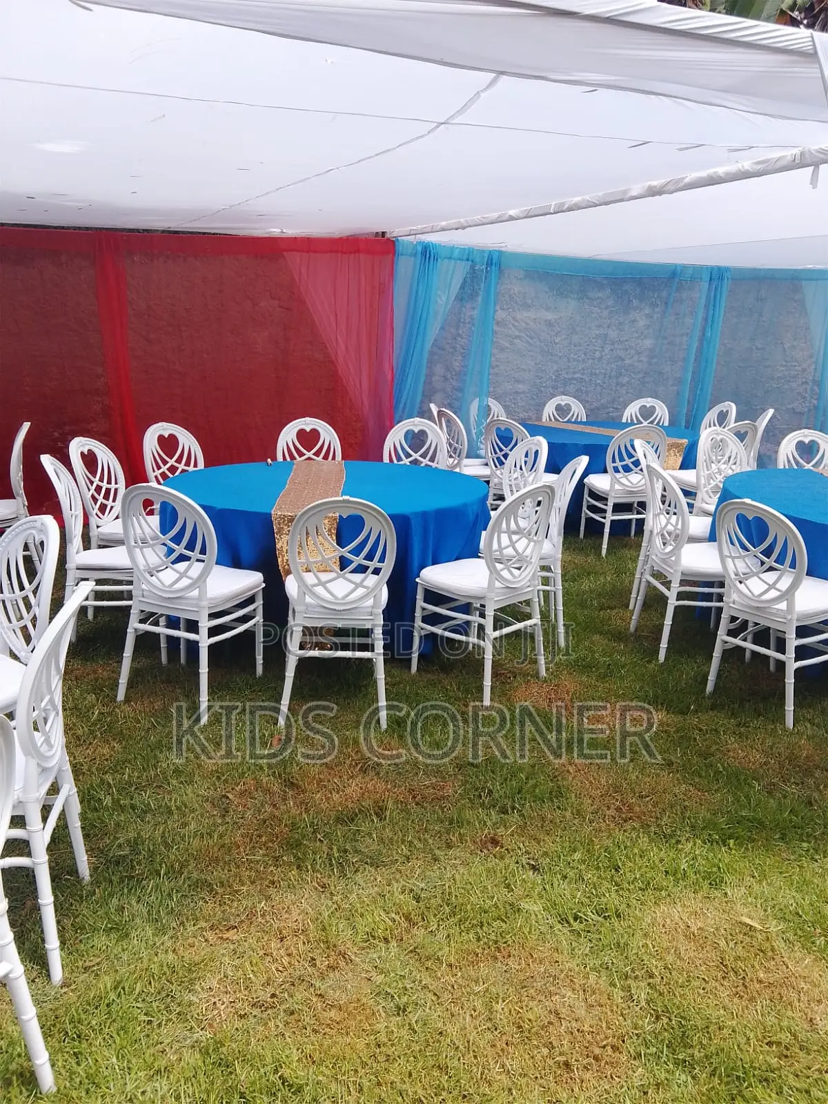 Adults Canopy Tent Chiavari Chairs
