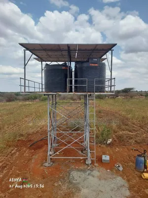 Steel Water Tank Platform Fabrication