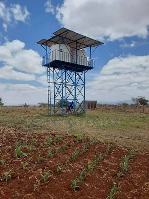 Steel Water Tower Fabrication