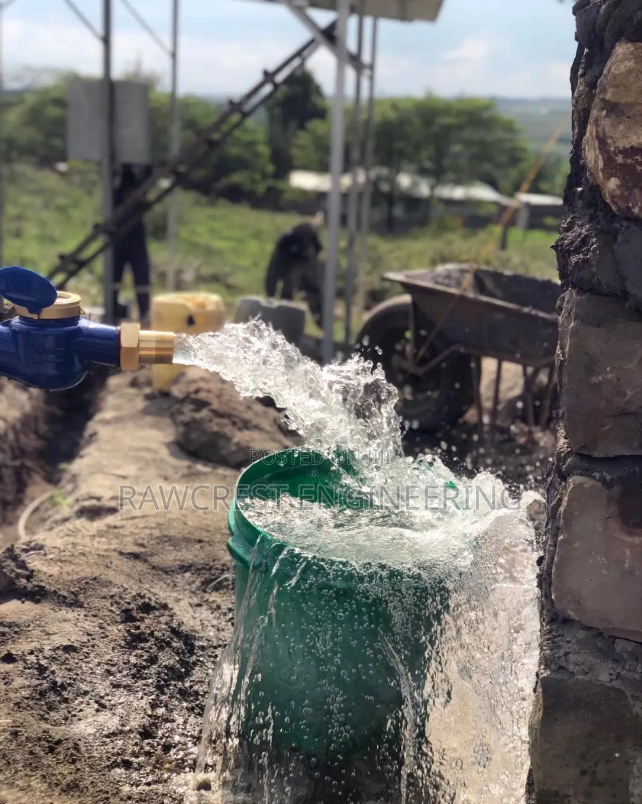Borehole Equipping And Solarisation